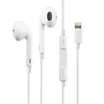Genuine Certified Apple iPhone Handsfree For iPhones Wired with Lightening Jack | White - Image 4