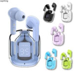 Air 31 Earbuds Wireless | Crystal Transparent Bluetooth 5.3 | LED Digital Display Airpods - Image 4