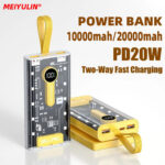 Original 20000 mAh 66W Power Bank Punk Power Bank Large Capacity - Image 4