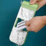 Multifunctional 5-Blade Vegetable Cutter & Grater | Random Colors - Image 3