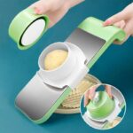 Multifunctional 5-Blade Vegetable Cutter & Grater | Random Colors - Image 4