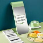 Multifunctional 5-Blade Vegetable Cutter & Grater | Random Colors - Image 5