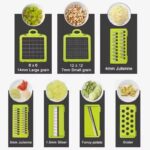 16-in-1 High-Quality Mandoline Slicer & Vegetable Chopper | Multifunctional Food Cutter, Grater & Shredder for Kitchen - Image 2